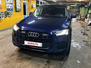 2021 Audi Q7 55 TFSI II (4M) Рестайлинг, синий, 6500000 рублей, вид 1