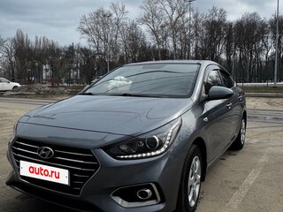 2017 Hyundai Solaris II, серый, 1190000 рублей, вид 1