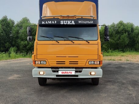 2007 КамАЗ 4308, жёлтый, 2000000 рублей, вид 1