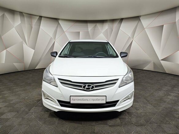 2015 Hyundai Solaris I Рестайлинг, белый - вид 6