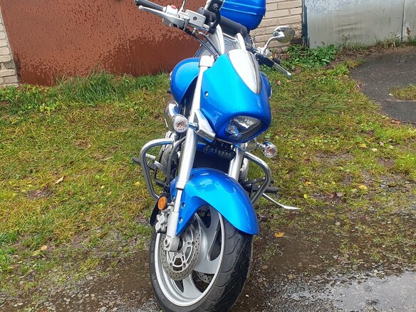 2009 Suzuki Boulevard M90, синий, 850000 рублей - вид 4