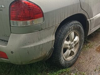 2008 Hyundai Santa Fe Classic Classic, бежевый, 450000 рублей, вид 4