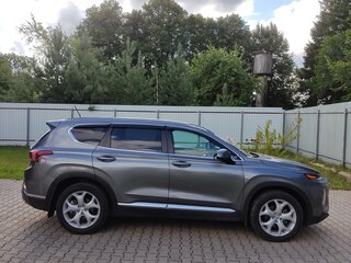 2018 Hyundai Santa Fe IV, серый, 2800000 рублей, вид 4