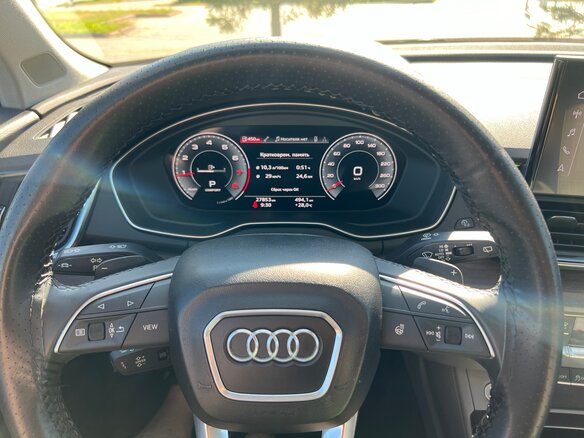 2021 Audi Q5 45 TFSI II (FY) Рестайлинг, синий, 4450000 рублей - вид 7