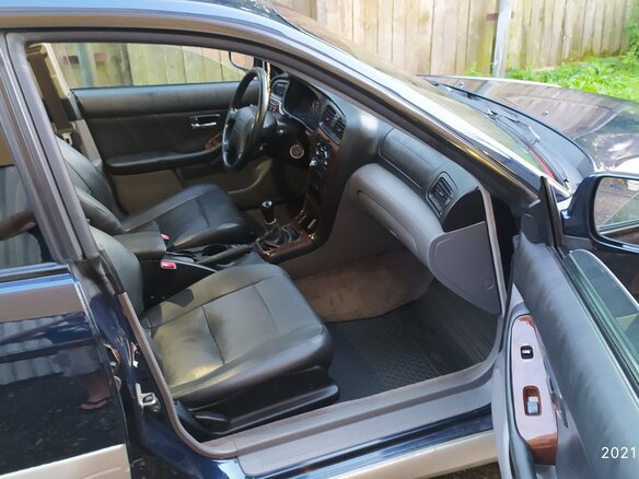 2003 Subaru Outback II, синий, 860000 рублей - вид 27