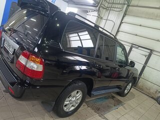 2007 Toyota Land Cruiser 100 Series Рестайлинг 2, чёрный, 3899999 рублей, вид 4