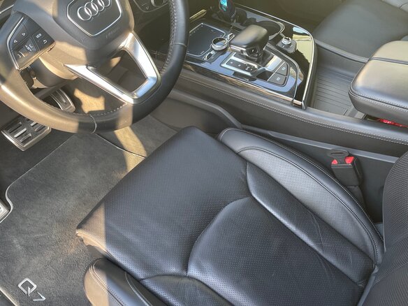 2016 Audi Q7 II (4M), синий - вид 17