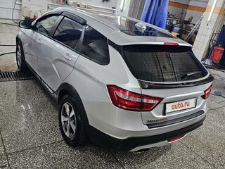 2020 Lada (ВАЗ) Vesta SW Cross I, серый, 1100000 рублей, вид 4