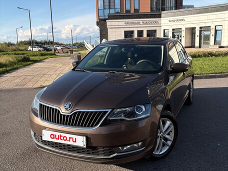2019 Skoda Rapid I Рестайлинг, коричневый, 1350000 рублей, вид 1