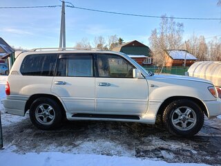 1999 Toyota Land Cruiser 100 Series, белый, 1800000 рублей, вид 2