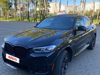 2021 BMW X4 30i II (G02) Рестайлинг, чёрный, 3700000 рублей, вид 3
