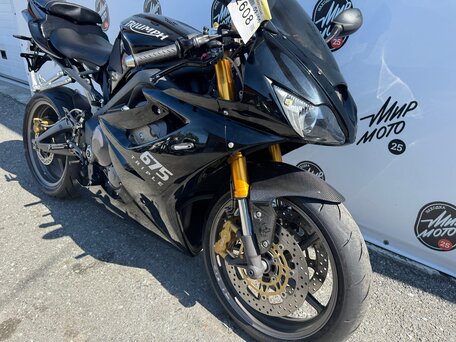 2008 Triumph Daytona 675, чёрный, 560000 рублей, вид 5