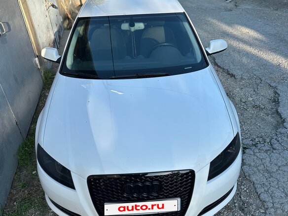 2012 Audi A3 II (8P) Рестайлинг 2, белый, 1200000 рублей - вид 2