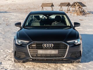 2021 Audi A6 45 TFSI V (C8), синий, 3940000 рублей, вид 2