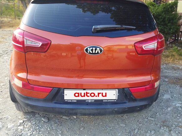 2012 Kia Sportage III, оранжевый, 1150000 рублей - вид 2