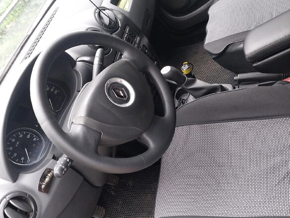 2012 Renault Logan I Рестайлинг, красный, 300000 рублей - вид 6