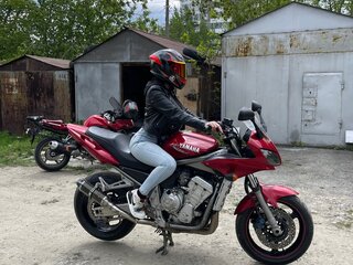 2002 Yamaha FZS1000 Fazer, красный, 360000 рублей, вид 3
