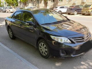 2010 Toyota Corolla X (E140, E150), чёрный, 1000000 рублей, вид 2