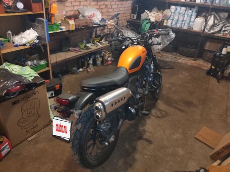 2023 Honda CL 300, оранжевый, 600000 рублей, вид 4