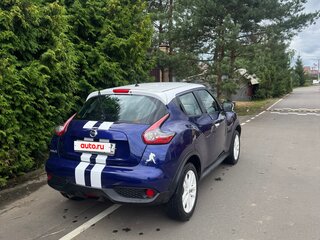 2015 Nissan Juke I Рестайлинг, синий, 1450000 рублей, вид 4