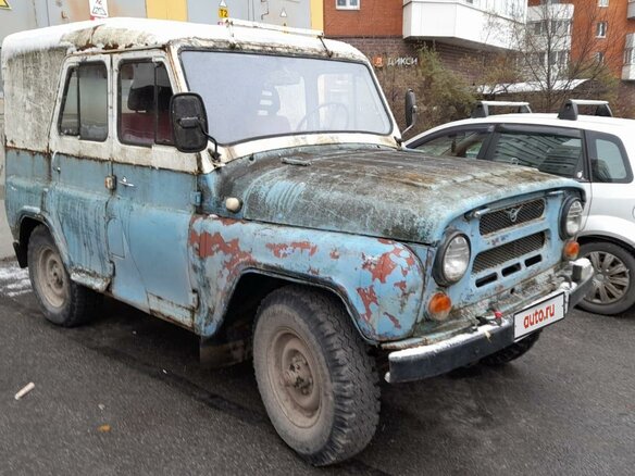 1993 УАЗ 31514, голубой, 110000 рублей - вид 1