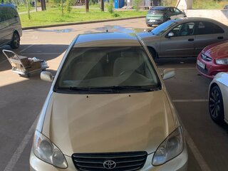 2004 Toyota Corolla IX (E120, E130), золотистый, 375000 рублей, вид 2