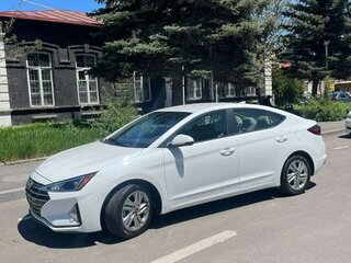2019 Hyundai Elantra VI (AD) Рестайлинг, белый, 1350000 рублей, вид 1