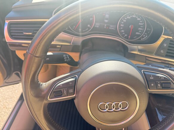 2011 Audi A6 IV (C7), синий, 2200000 рублей - вид 9
