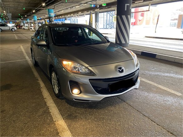 2011 Mazda 3 II (BL) Рестайлинг, серебристый, 700000 рублей