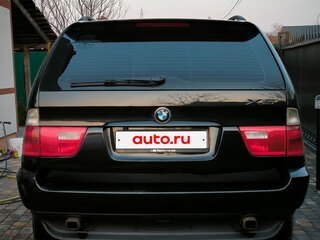 2003 BMW X5 3.0i I (E53) Рестайлинг, чёрный, 1300000 рублей, вид 5