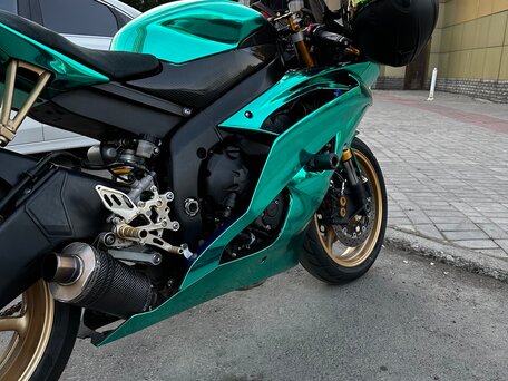 2008 Yamaha YZF-R6, зелёный, 700000 рублей, вид 3