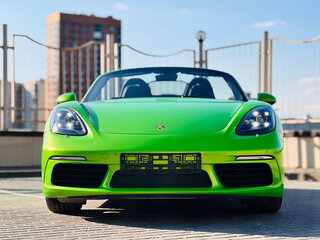 2018 Porsche Boxster IV 718 (982), зелёный, 5490000 рублей, вид 5