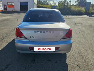 2008 Kia Spectra I Рестайлинг 2, серебристый, 357000 рублей, вид 5