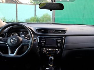 2017 Nissan Rogue II Рестайлинг, серый, 1500000 рублей, вид 4