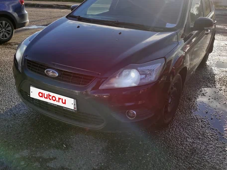2010 Ford Focus II Рестайлинг, чёрный, 369000 рублей, вид 1