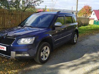 2015 Skoda Yeti I Рестайлинг, синий, 1200000 рублей, вид 1