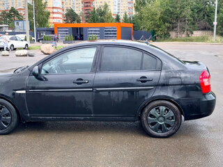 2006 Hyundai Verna II, чёрный, 299999 рублей, вид 5