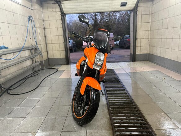 2007 Kawasaki ER-6N, оранжевый, 299999 рублей - вид 3