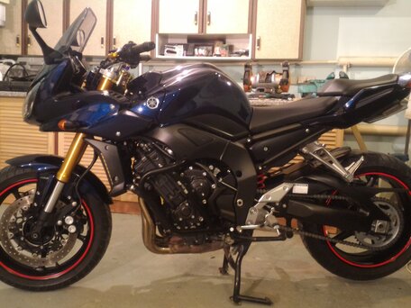 2007 Yamaha FZ1, синий, 750000 рублей, вид 1