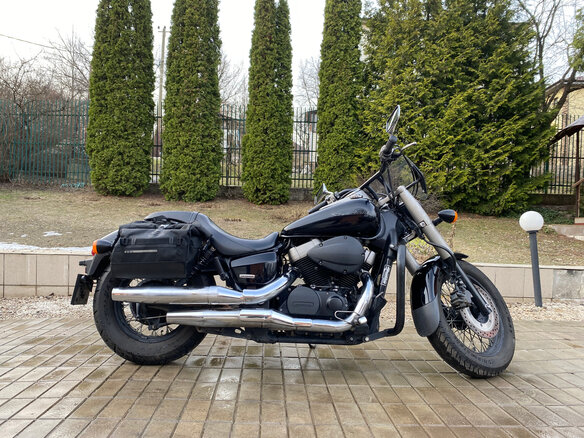 2011 Honda Shadow 750, чёрный, 600000 рублей - вид 1