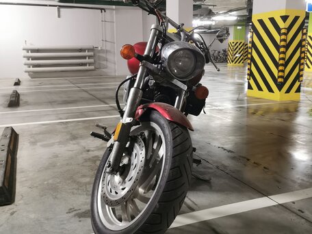 2004 Honda VTX 1300, красный, 660000 рублей, вид 5