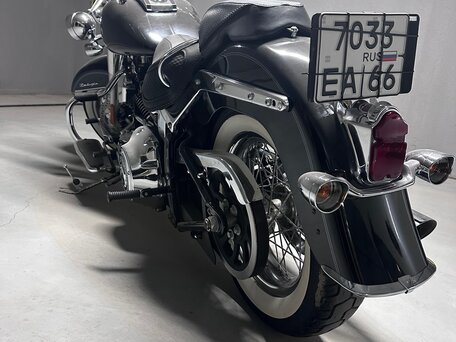 2015 Harley-Davidson Softail Deluxe, чёрный, 1250000 рублей, вид 4