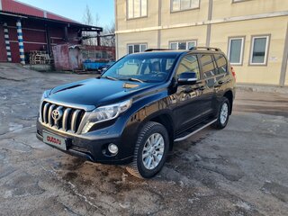 2015 Toyota Land Cruiser Prado 150 Series Рестайлинг 1, чёрный, 3900000 рублей, вид 1
