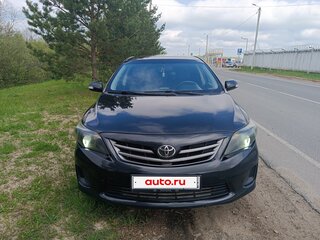 2010 Toyota Corolla X (E140, E150) Рестайлинг, чёрный, 815000 рублей, вид 2