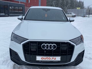 2020 Audi Q7 45 TDI II (4M) Рестайлинг, белый, 6800000 рублей, вид 1