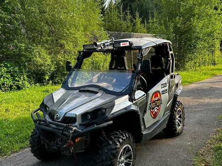 2012 BRP Can-Am Commander 1000, серебристый, 1320000 рублей, вид 1