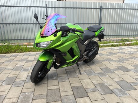 2013 Kawasaki Z 1000SX, зелёный, 580000 рублей, вид 3