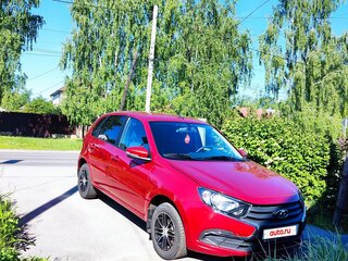 2020 Lada (ВАЗ) Granta I Рестайлинг, красный, 980000 рублей, вид 4