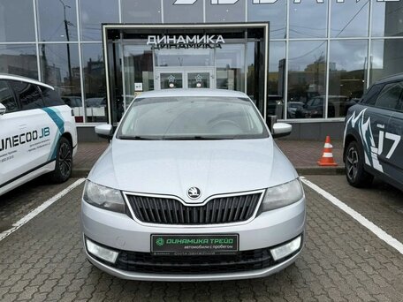 2015 Skoda Rapid I, серебристый, 830000 рублей, вид 2