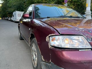 1997 Audi A6 II (C5), красный, 200000 рублей, вид 1